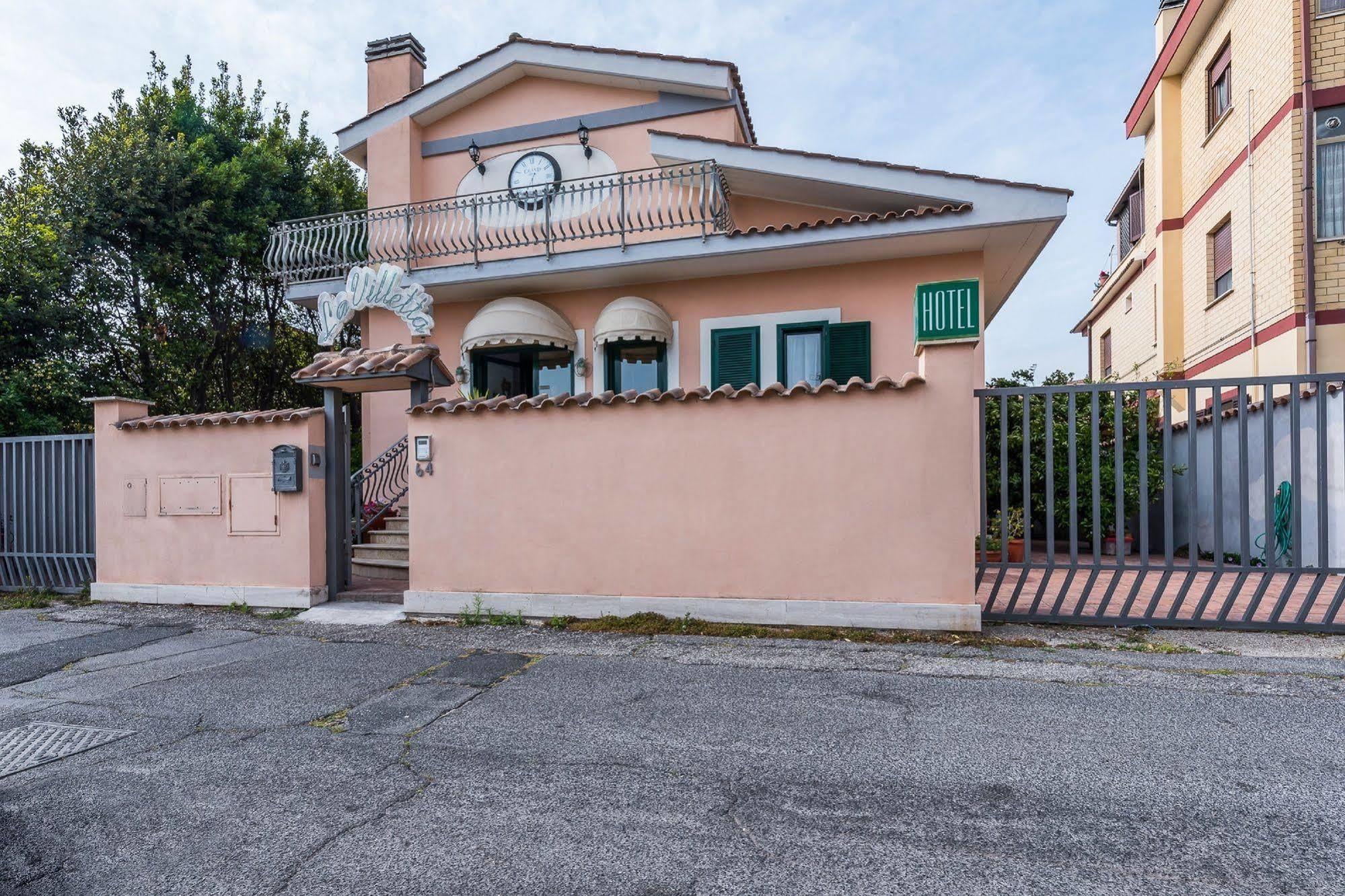 Hotel La Villetta Fiumicino Exterior foto